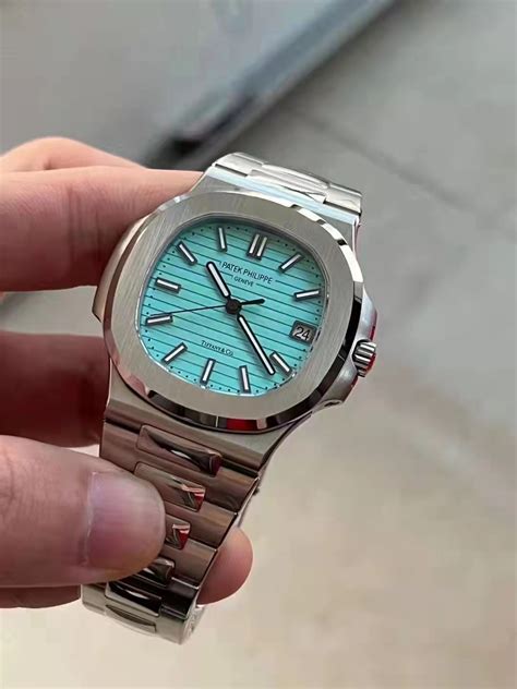 patek philippe nautilus tiffany replica|patek philippe tiffany watch price.